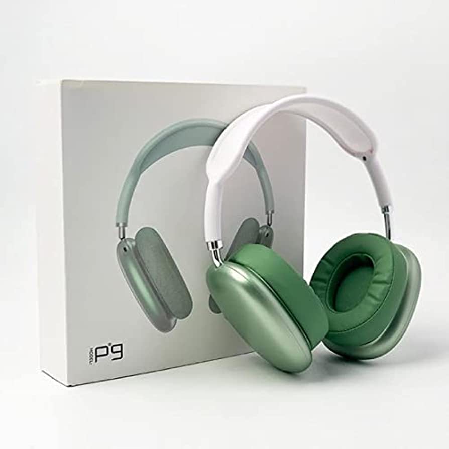 P9 Pro Max Wireless Bluetooth Headphones – Premium Over-Ear Headset with Deep Bass, Long Battery Life &amp; Soft Cushions