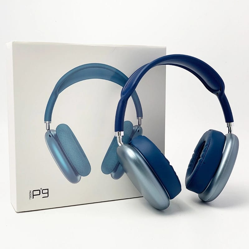 P9 Pro Max Wireless Bluetooth Headphones – Premium Over-Ear Headset with Deep Bass, Long Battery Life &amp; Soft Cushions