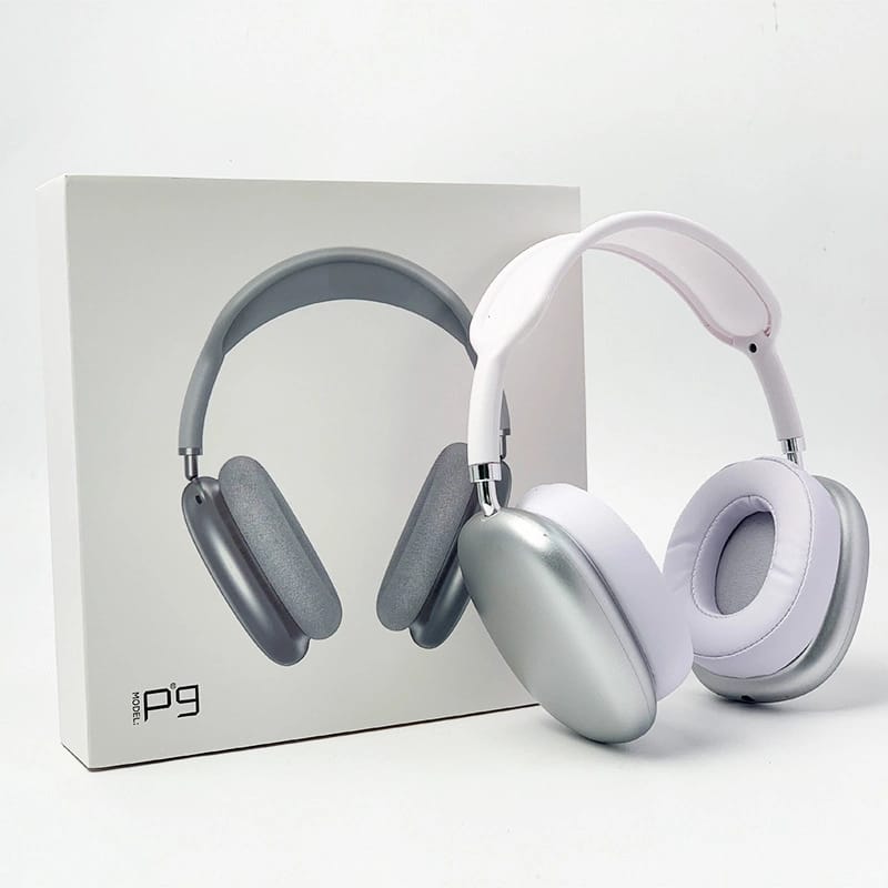 P9 Pro Max Wireless Bluetooth Headphones – Premium Over-Ear Headset with Deep Bass, Long Battery Life &amp; Soft Cushions