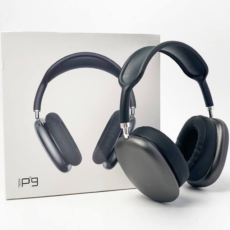 P9 Pro Max Wireless Bluetooth Headphones – Premium Over-Ear Headset with Deep Bass, Long Battery Life &amp; Soft Cushions